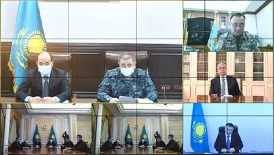 заседание оперативного штаба, Президент Казахстана , фото - Новости Zakon.kz от 11.01.2022 10:50