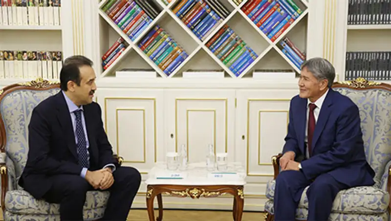 К.Масимов и Президент КР А.Атамбаев обсудили ряд вопросов двустороннего сотрудничества