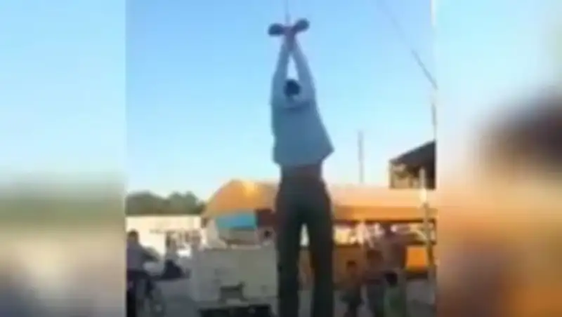 Узбекские торговцы устроили самосуд над вором