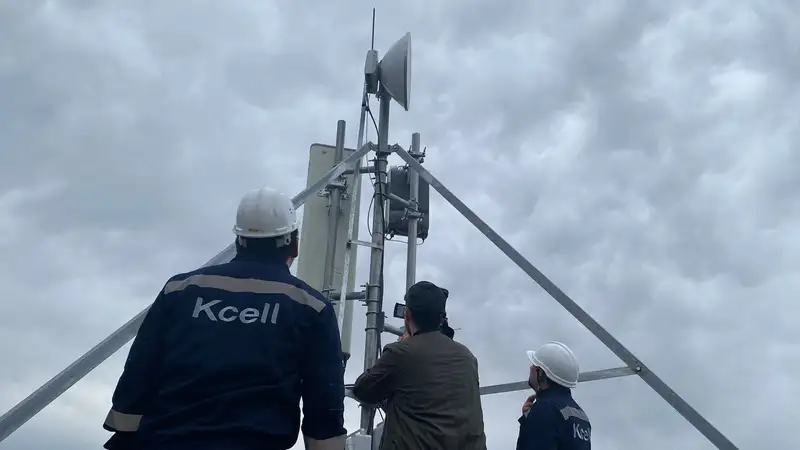 Казахстан Kcell 5G связь внедрение, фото - Новости Zakon.kz от 26.12.2023 15:46