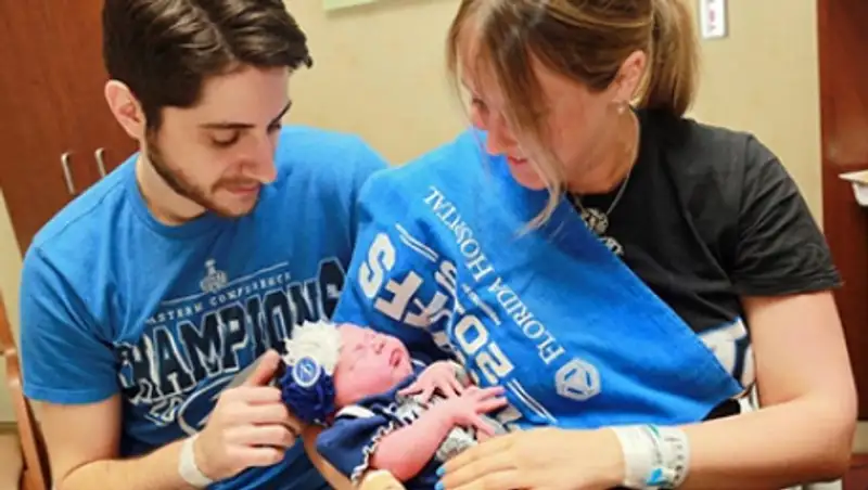 Американская пара назвала дочь Никитой в честь российского хоккеиста