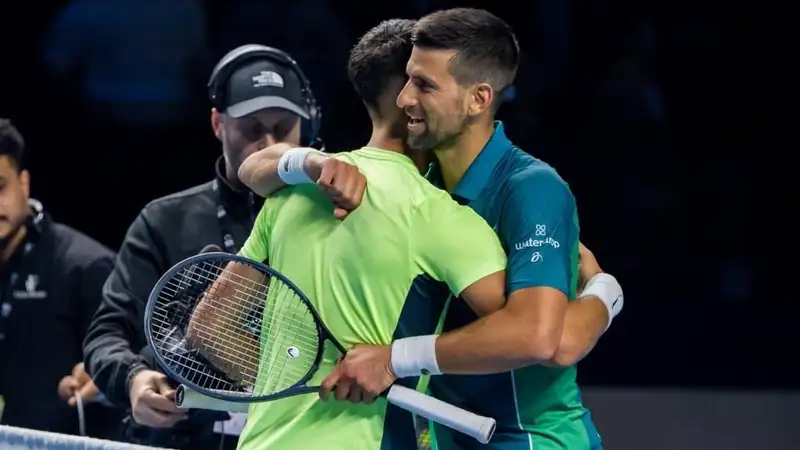 Новак Джокович прокомментировал поражение от Карлоса Алькараса в выставочном матче