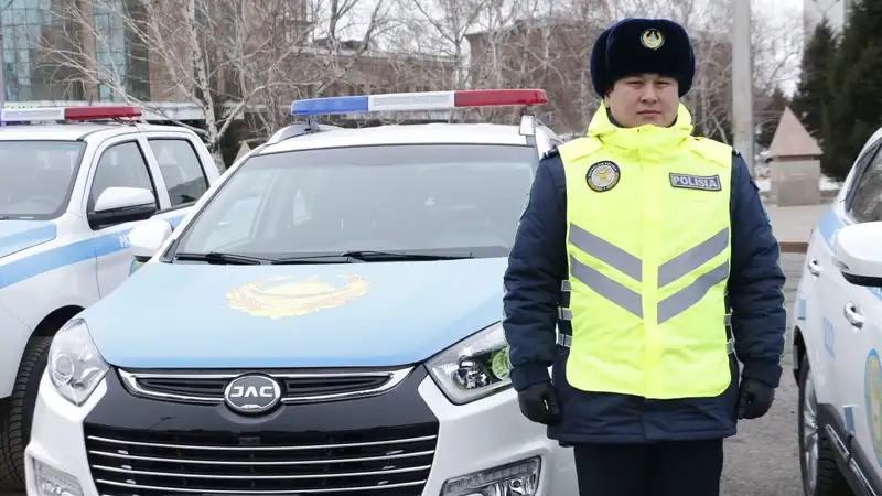 полицейский, фото - Новости Zakon.kz от 31.12.2023 13:01