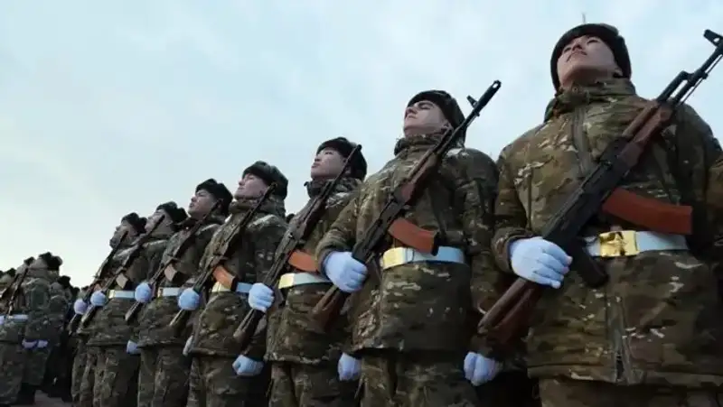 военные, фото - Новости Zakon.kz от 31.12.2023 10:29
