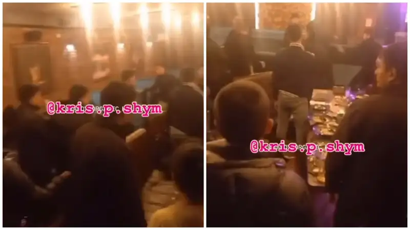 Посетители устроили массовую драку и разгромили кафе в Талдыкоргане, фото - Новости Zakon.kz от 01.01.2024 12:35