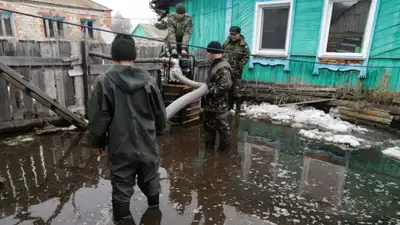 Казахстан правительство МЧС паводок Сырым Шарипханов