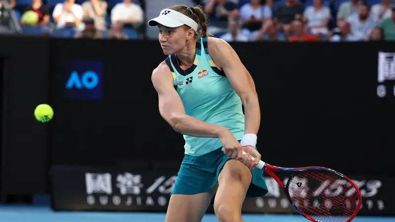 Елена Рыбакина прокомментировала победу в стартовом круге Открытого чемпионата Австралии