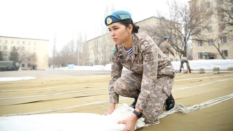 Сколько женщин среди казахстанских солдат-миротворцев