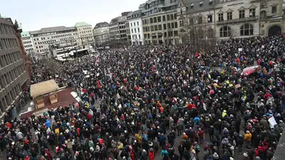Никакой терпимости к нацистам: в Германии прошли многотысячные протесты , фото - Новости Zakon.kz от 22.01.2024 04:46