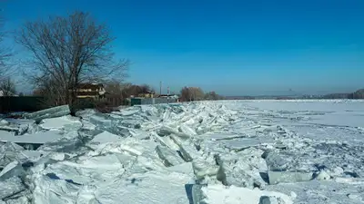 Ледостав на Иртыше, Казгидромет, шуга, затор, зажор