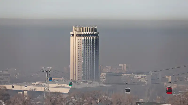 Высокое загрязнение воздуха ожидается в 10 городах страны, фото - Новости Zakon.kz от 22.01.2024 08:25