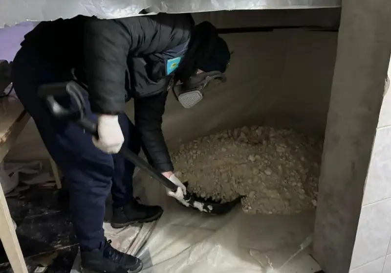 КНБ изъял рекордную партию наркотиков в Алматы
