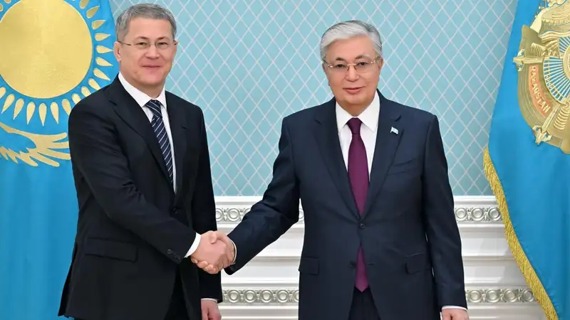 Глава Башкортостана поблагодарил Токаева за теплый прием на казахской земле