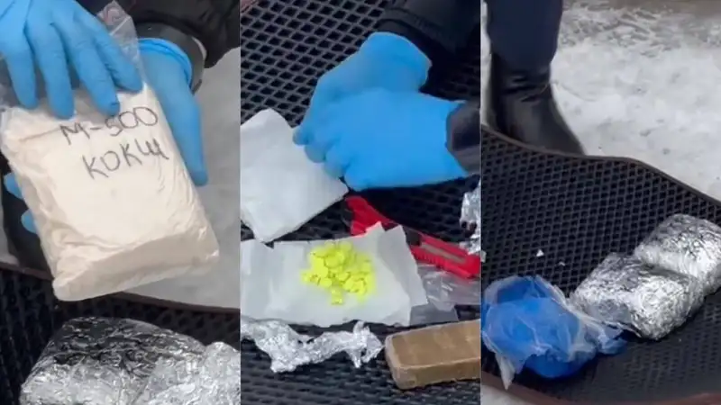 От мефедрона до экстази: жителя Кокшетау подозревают в сбыте наркотиков