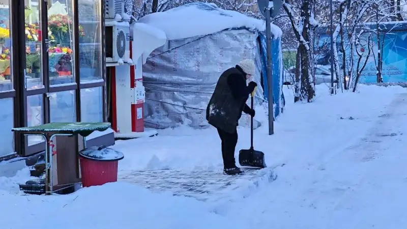 Аким Рудного раскритиковал горожан за жалобы на плохую уборку снега, фото - Новости Zakon.kz от 29.01.2024 11:39