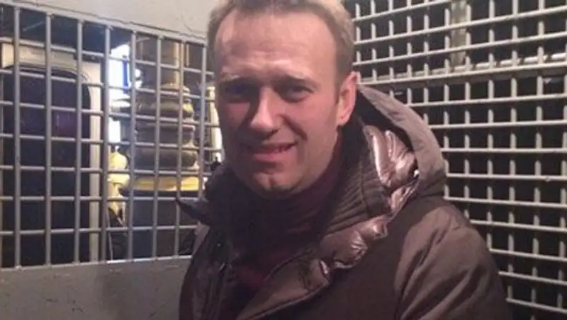Навального арестовали на семь суток