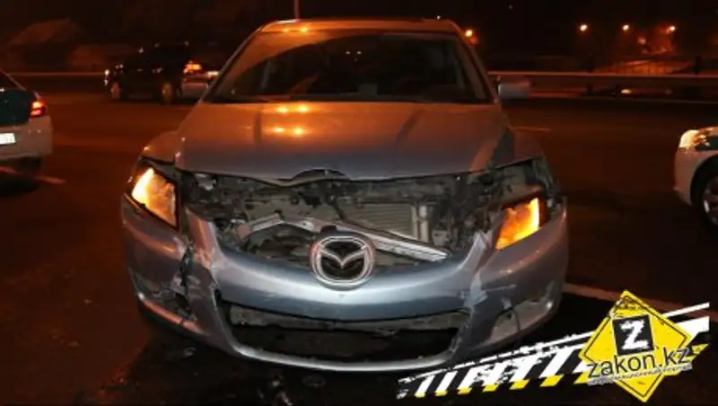 Совершивший аварию в Алматы водитель «Мазды» уповал на помощь «агашки»