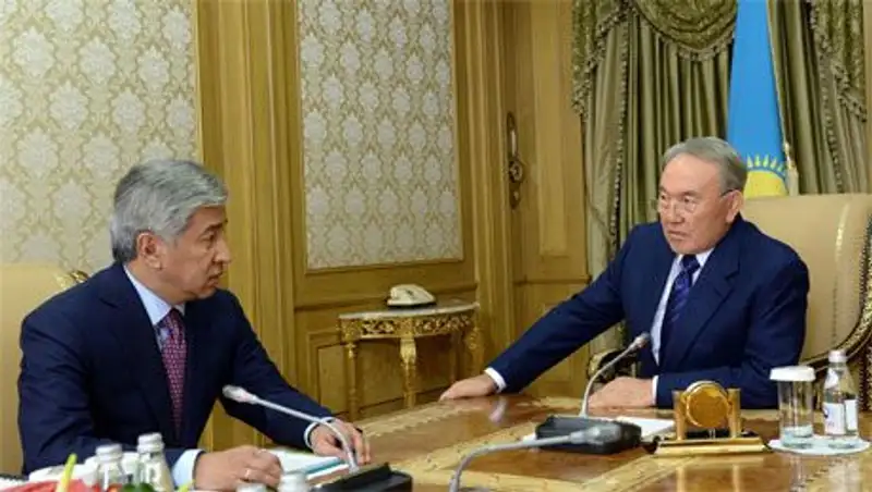 Тасмагамбетов доложил Назарбаеву о социально-экономическом развитии Астаны