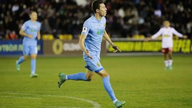 "Кайрат" в меньшинстве выиграл у "Актобе"