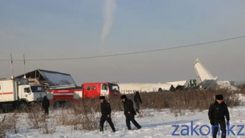 Имена экипажа разбившегося в Алматы самолета