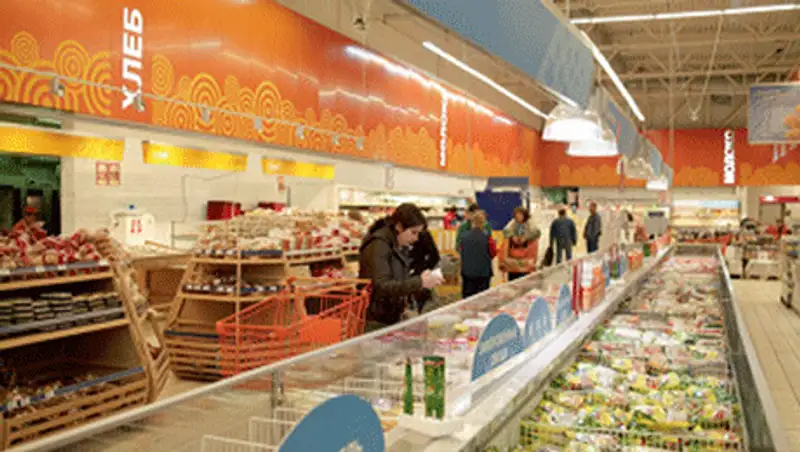 Казахстанская продукция реализуется под единым логотипом в 15 тыс торговых точках - МИР