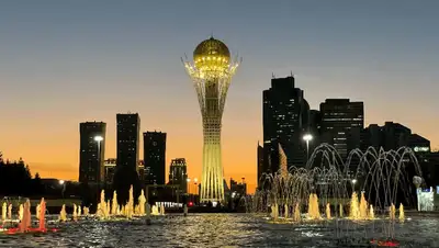 Астана, закат