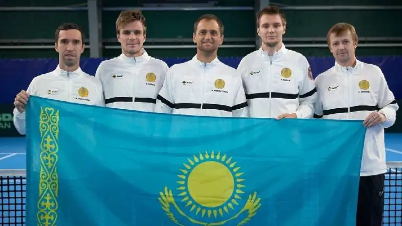 Сборная Казахстана на Кубке Дэвиса сыграет с Великобританией, Нидерландами и США