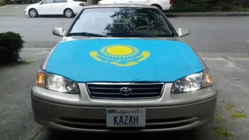 Какие номерные знаки предпочитают казахстанцы за границей