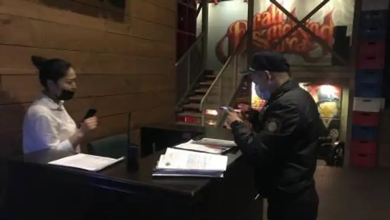 Нарушение карантина выявлены у 6 столичных заведений