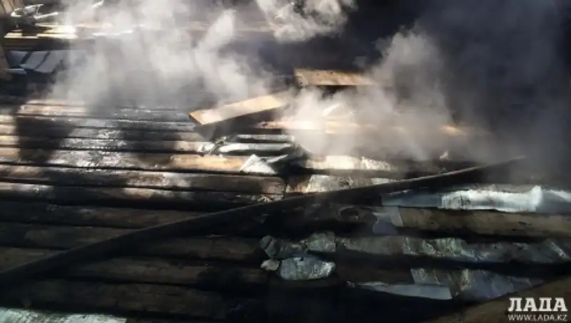 В Актау дважды сгорела одна и та же баня