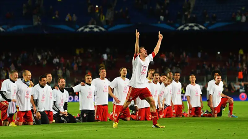 «Бавария» вышла в финал Лиги чемпионов, фото - Новости Zakon.kz от 02.05.2013 15:06