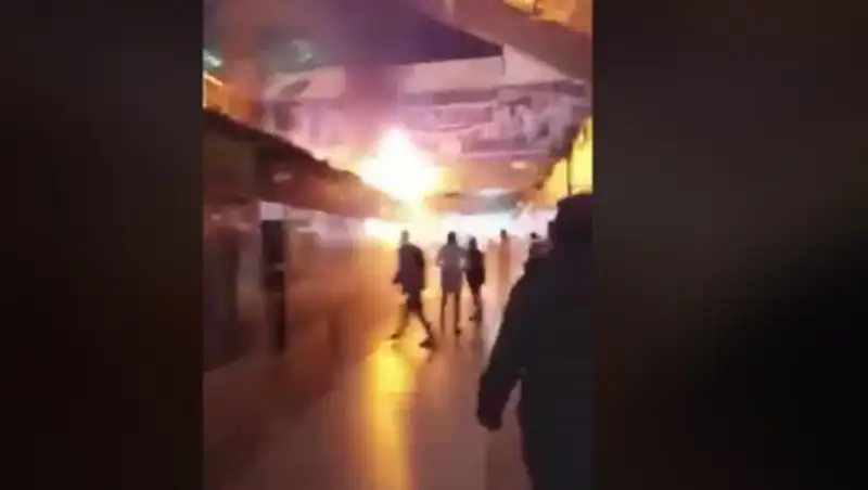 Пожар вспыхнул в торговом центре «Евразия» в Астане