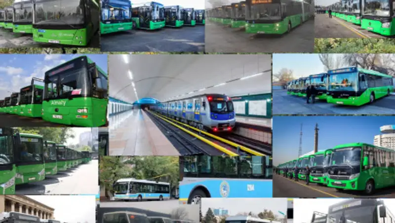 Общественный транспорт будет работать в выходные в Алматы