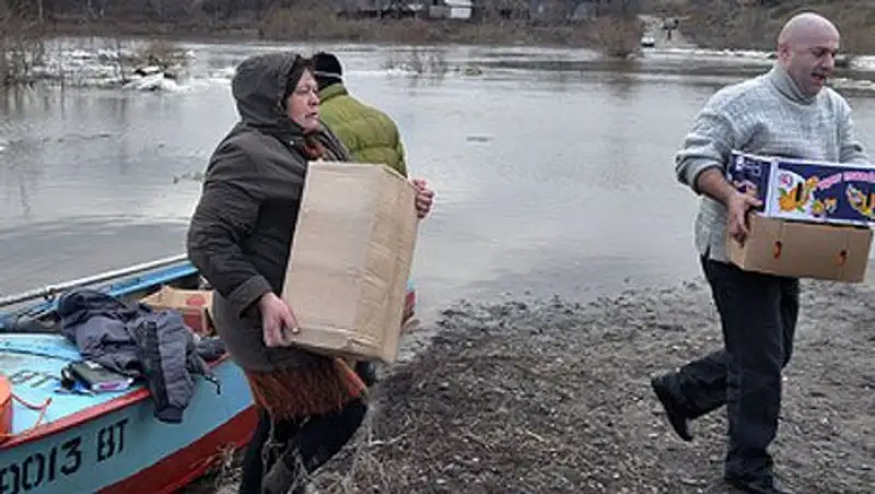 Около 60 жителей села эвакуированы в Акмолинской области из-за угрозы подтопления
