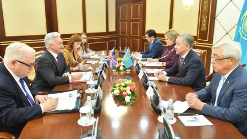 Нигматулин принял британского министра