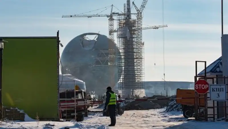 Рухнувшую конструкцию "ЭКСПО-17" восстановят в течение месяца