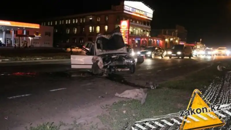 ДТП в пятницу, 13-го: четыре человека пострадали в аварии на Каскеленской трассе