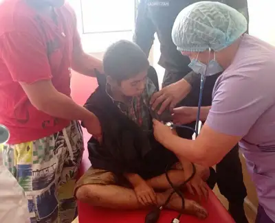 Оказание помощи , фото - Новости Zakon.kz от 15.08.2022 19:44