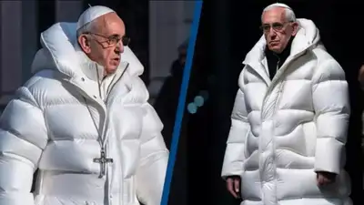 Папа Римский в пуховике, фото - Новости Zakon.kz от 27.03.2023 13:10