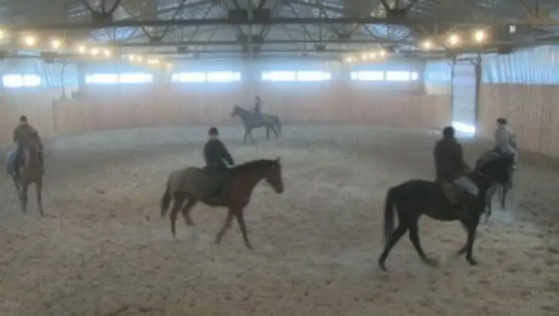 Воспитанники ДЮСШ по конному спорту Акмолинской области готовятся к международным турнирам