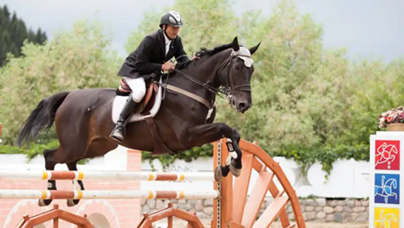 В Алматы прошел этап кубка мира по конному спорту