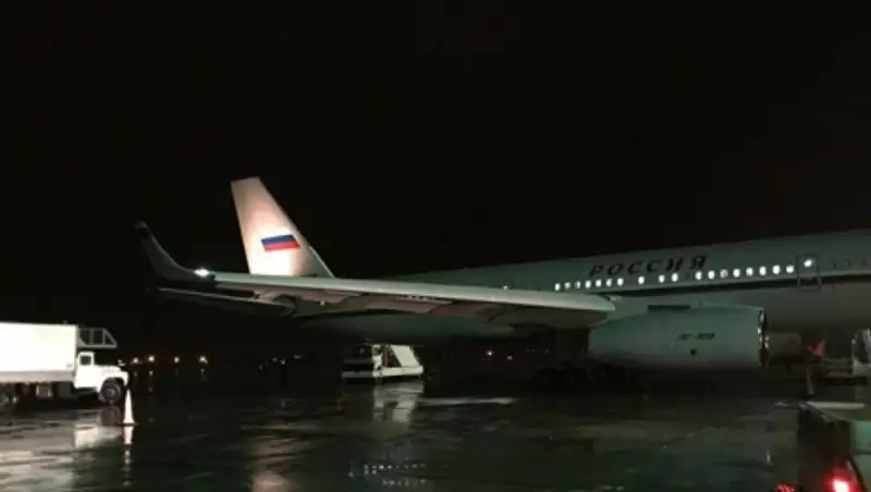 В самолет «кремлевского пула» ударила молния