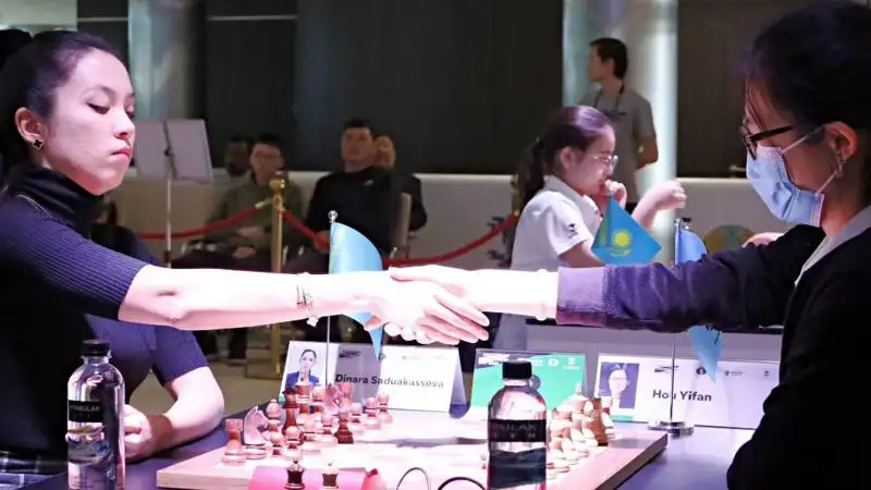 Шахматы Матч Астана, фото - Новости Zakon.kz от 20.04.2023 10:03