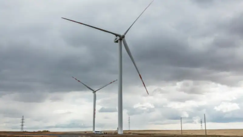 Новая ветровая электростанция "Астана EXPO-2017" запущена