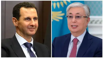 Асад поблагодарил Токаева за оказанную гумпомощь, фото - Новости Zakon.kz от 06.03.2023 12:21