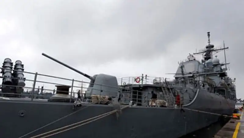 Ракетный крейсер «Велла Галф» ВМС США покинул Черное море