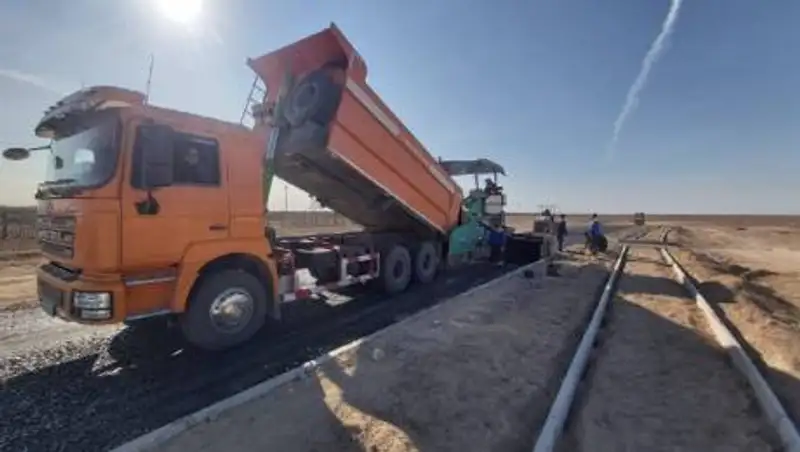 В Мангистауском районе начаты строительные работы внутри сельских дорог