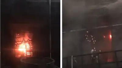 пожар, фото - Новости Zakon.kz от 21.06.2023 20:23