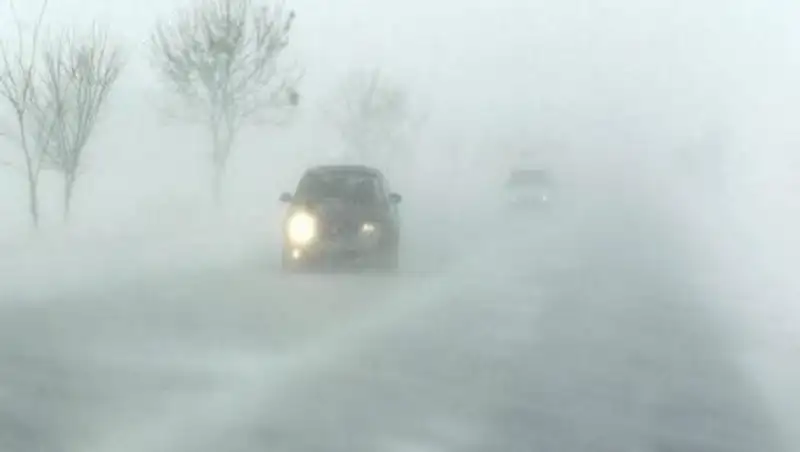 Из-за метели закрыты все трассы из Астаны