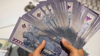 более миллиона тенге, деньги в руках, фото - Новости Zakon.kz от 17.03.2022 12:09